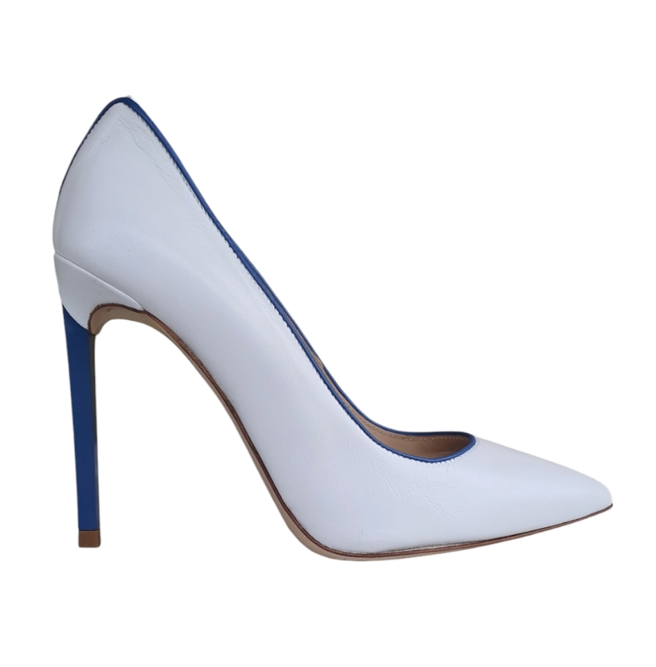 9018 Nappa bianco blu